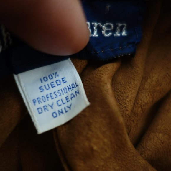 Vintage Ralph Lauren Mainline Brown 100% Suede Maxi Skirt Made in US, Size 10 - Picture 6 of 12